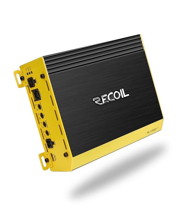 Amplificador Potencia Recoil RL1000.1 Monoblock 1000 WRMS 1 Canal