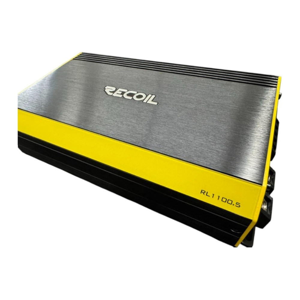 Amplificador Potencia Recoil RL1100.5 5 Canales 140WRMS x4 + 420WRMS x1 – imagen 2